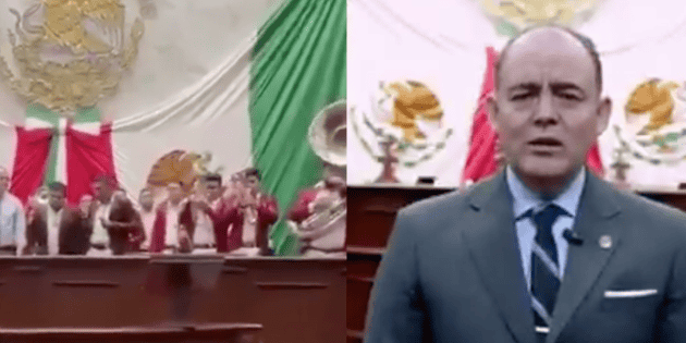 Diputado Baltazar Gaona asume responsabilidad por corrido interpretado en el Congreso de Michoacán