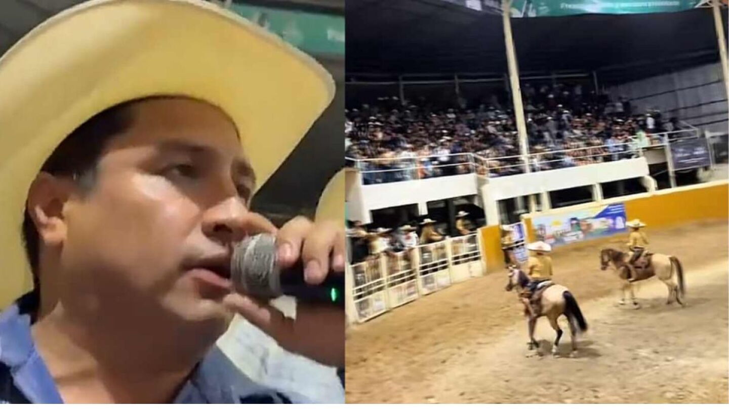 Julión Álvarez sorprende en Guadalajara durante una charreada universitaria este 2026