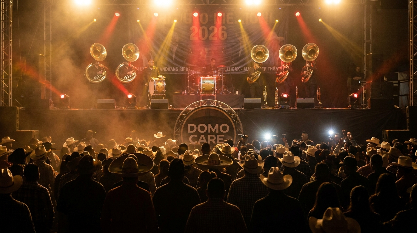 Domo Care 2026 presenta cartel oficial con Christian Nodal, Camila y Luis R. Conriquez en Monterrey