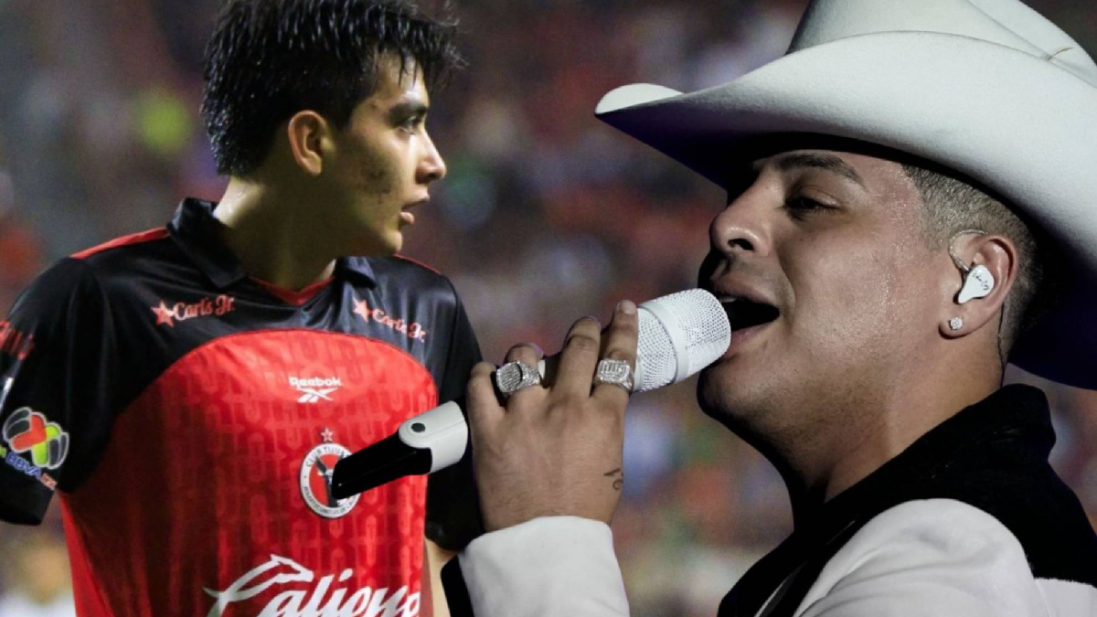 Eduin Caz en Tijuana 2026: el líder de Grupo Firme celebra el triunfo de la joya de Xolos Gilberto Mora