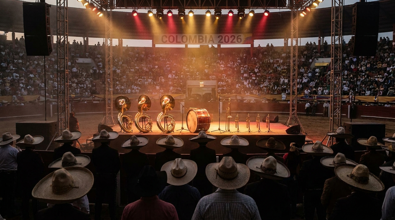 Grupo Firme Colombia 2026: fechas y sedes de la gira de regional mexicano en agosto