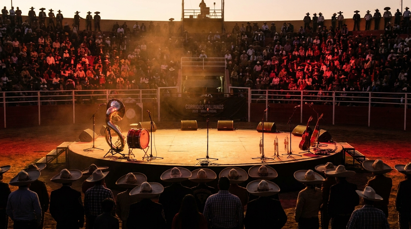 Corridos italianos 2026: el fenómeno musical que adapta el género a Europa