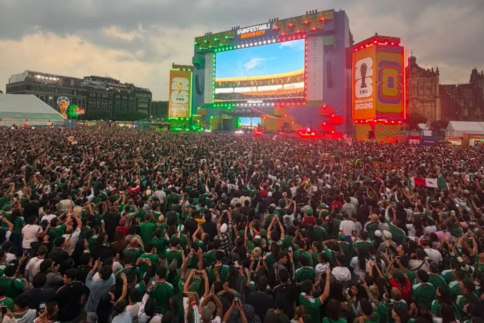 México lidera la asistencia en los Fan Fest del Mundial 2026 con más de 990 mil aficionados
