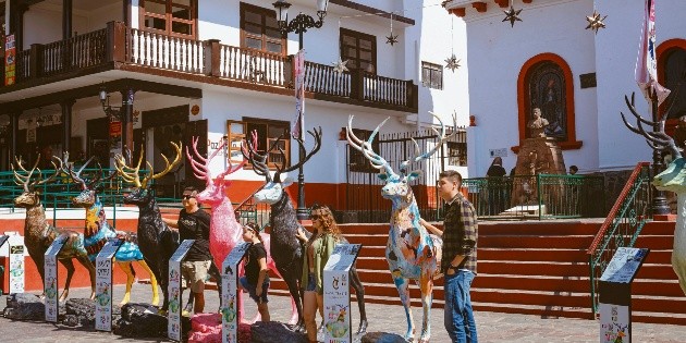 El Festival del Venado transforma Mazamitla en arte